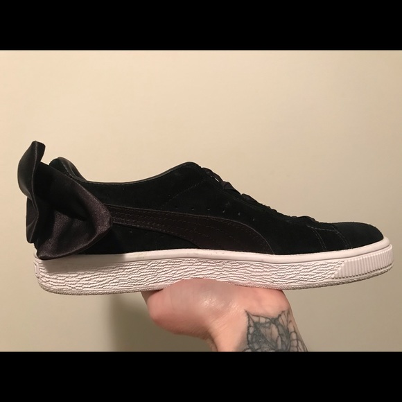 Puma Suede Varsity Bow Sneaker - Picture 7 of 8
